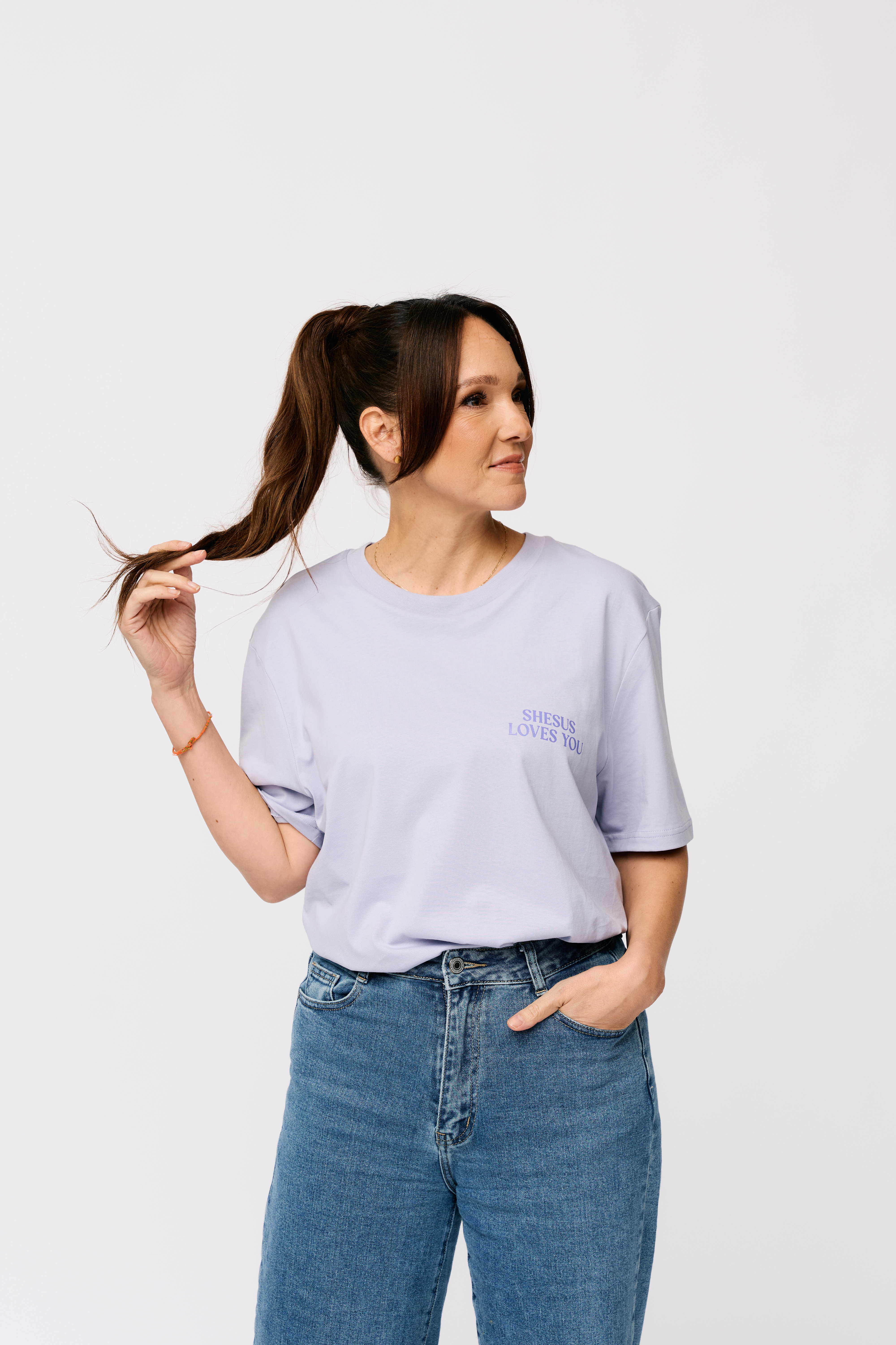 Hauptbild von T-Shirt "Stempel" lavender